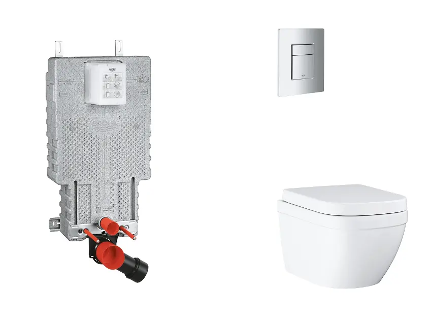 Grohe - Uniset - Fali WC szett - SANI15BB2105