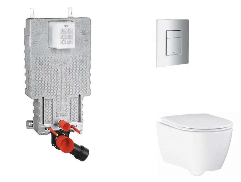 Grohe - Uniset - Fali WC szett - SANI15BB2111