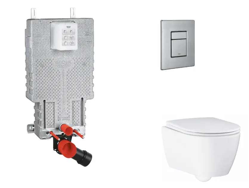 Grohe - Uniset - Fali WC szett - SANI15BB2112