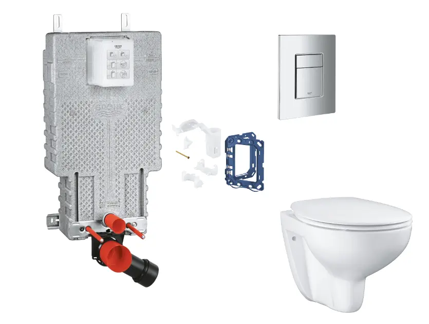 Grohe - Uniset - Fali WC szett - SANI15BB2113
