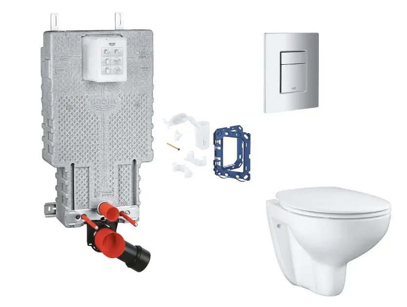 Grohe - Uniset - Fali WC szett - SANI15BB2114