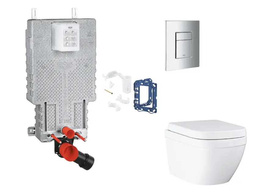 Grohe - Uniset - Fali WC szett - SANI15BB2115