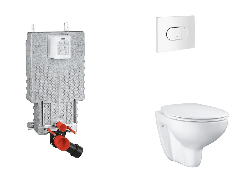 Grohe - Uniset - Fali WC szett - SANI15BB3104