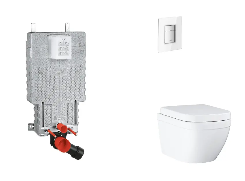 Grohe - Uniset - Fali WC szett - SANI15BB3107