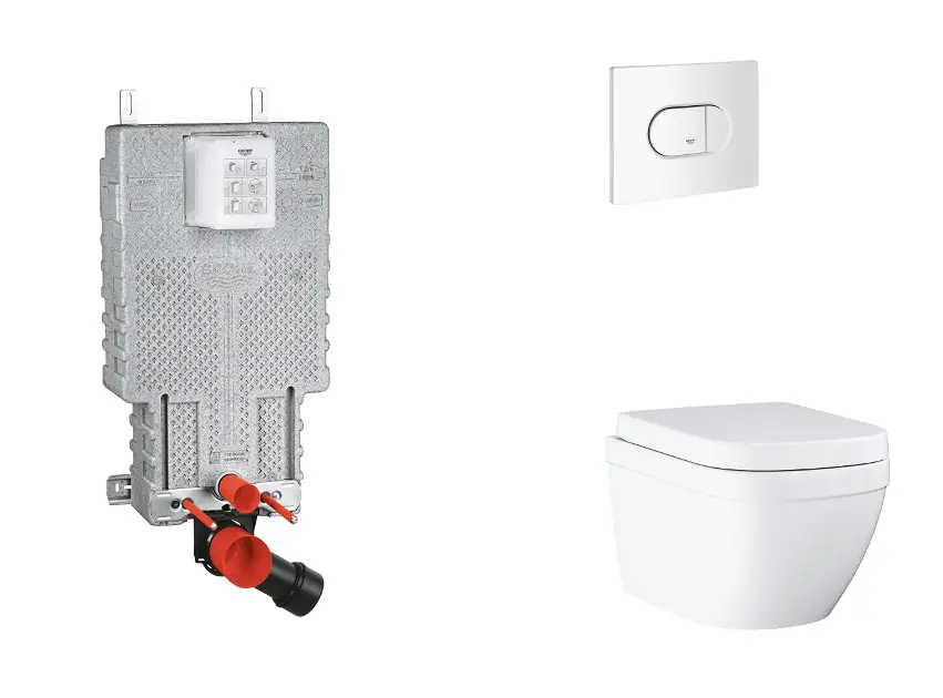 Grohe - Uniset - Fali WC szett - SANI15BB3108