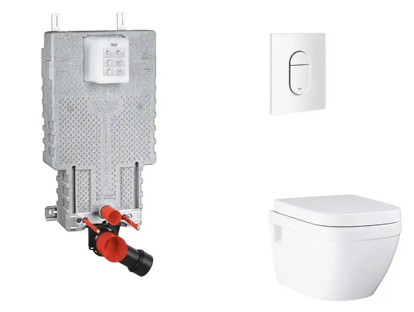 Grohe - Uniset - Fali WC szett - SANI15BB3110