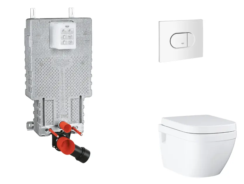 Grohe - Uniset - Fali WC szett - SANI15BB3112