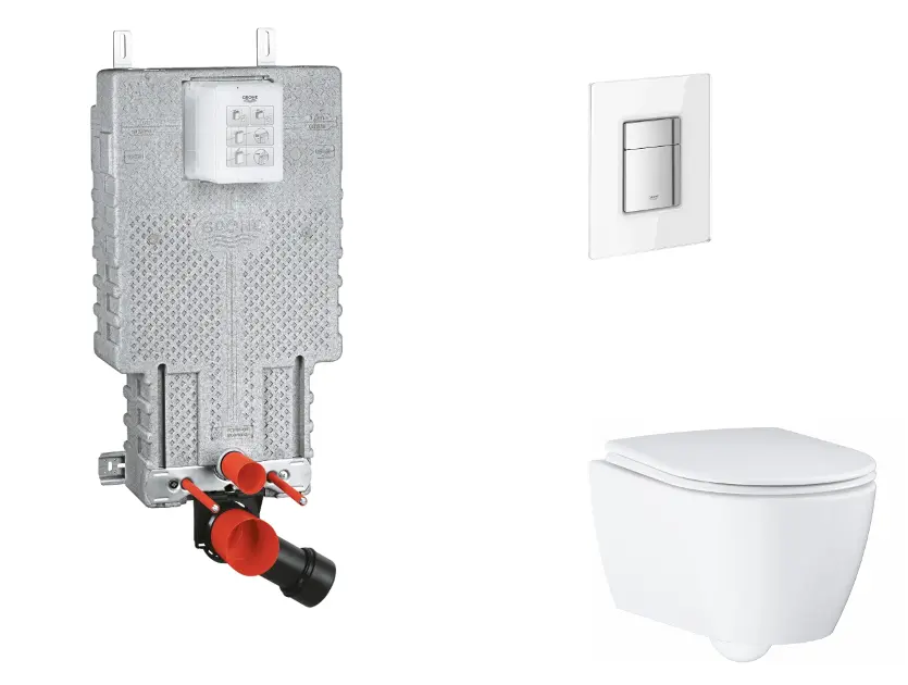 Grohe - Uniset - Fali WC szett - SANI15BB3115