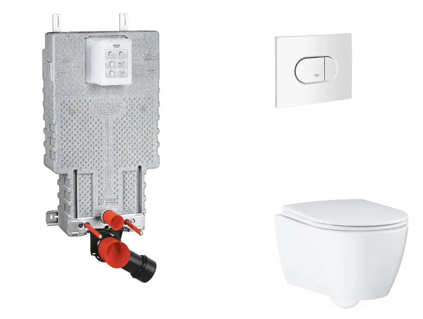 Grohe - Uniset - Fali WC szett - SANI15BB3116