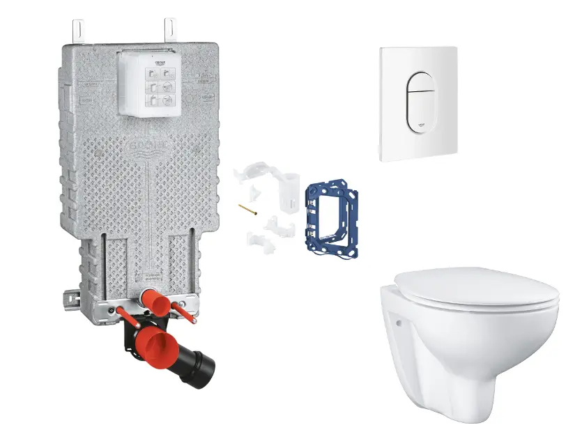 Grohe - Uniset - Fali WC szett - SANI15BB3118