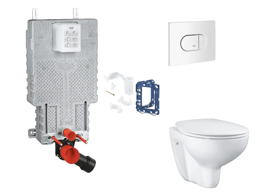 Grohe - Uniset - Fali WC szett - SANI15BB3119
