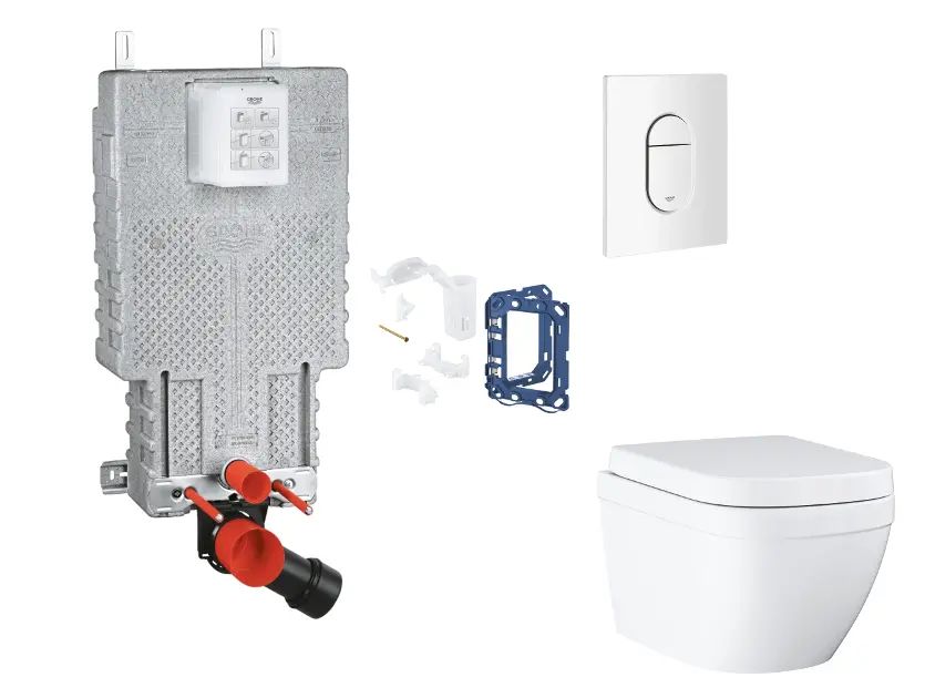 Grohe - Uniset - Fali WC szett - SANI15BB3121