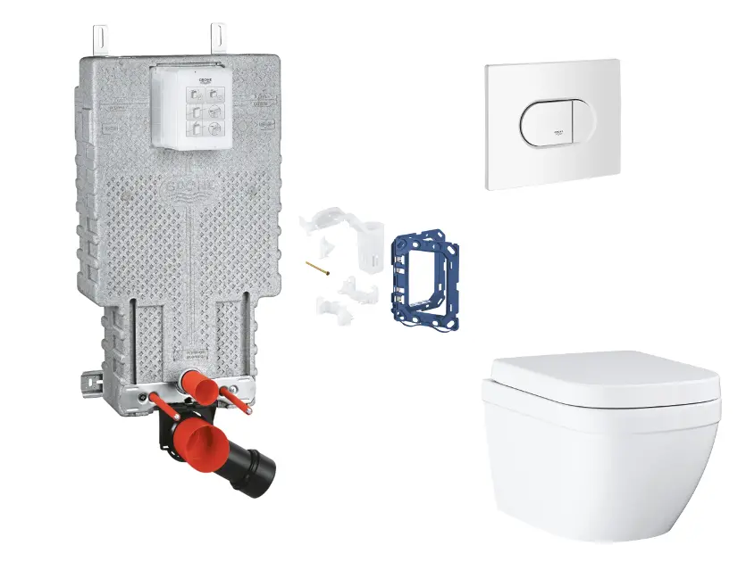 Grohe - Uniset - Fali WC szett - SANI15BB3122