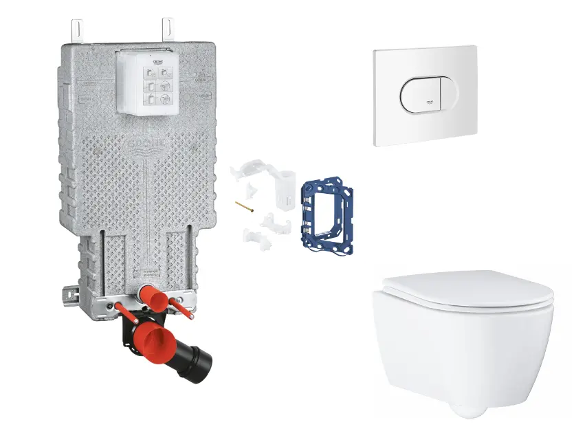 Grohe - Uniset - Fali WC szett - SANI15BB3128