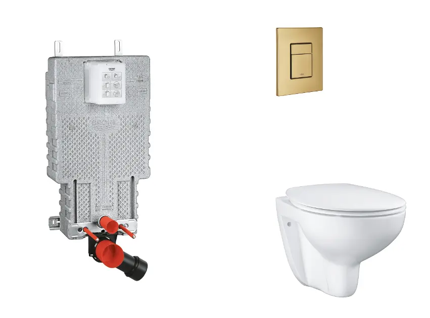 Grohe - Uniset - Fali WC szett - SANI15BB4101
