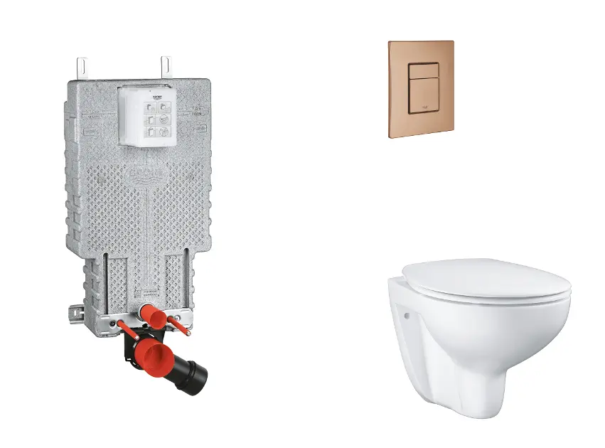 Grohe - Uniset - Fali WC szett - SANI15BB4103