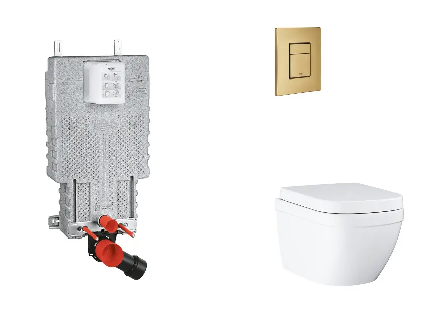 Grohe - Uniset - Fali WC szett - SANI15BB4106