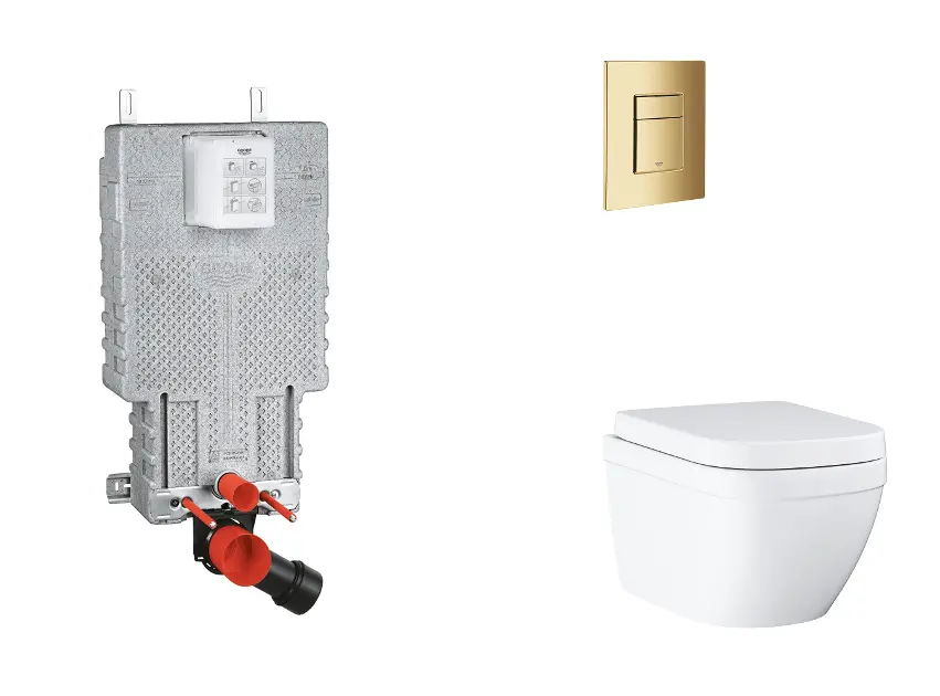 Grohe - Uniset - Fali WC szett - SANI15BB4107