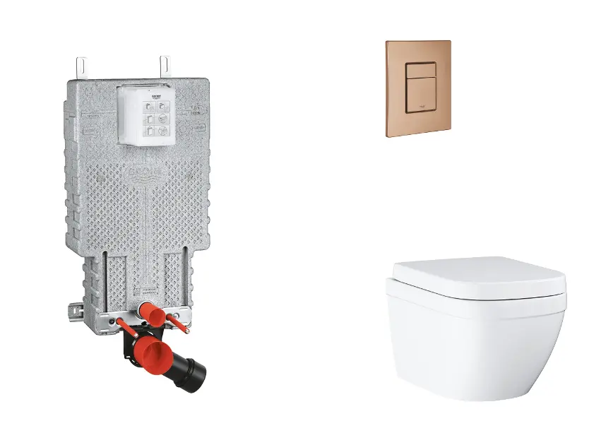 Grohe - Uniset - Fali WC szett - SANI15BB4108