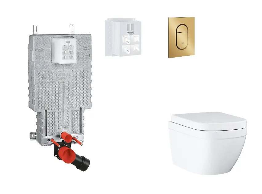 Grohe - Uniset - Fali WC szett - SANI15BB4109