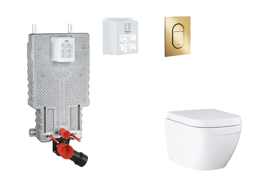 Grohe - Uniset - Fali WC szett - SANI15BB4110