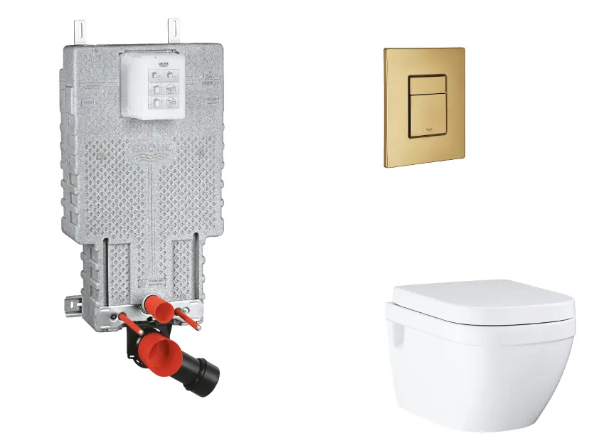 Grohe - Uniset - Fali WC szett - SANI15BB4111
