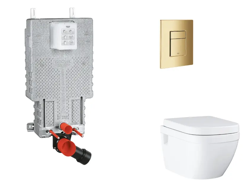 Grohe - Uniset - Fali WC szett - SANI15BB4112