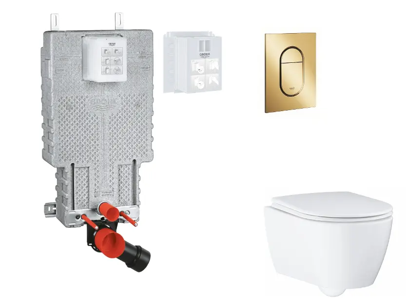 Grohe - Uniset - Fali WC szett - SANI15BB4120