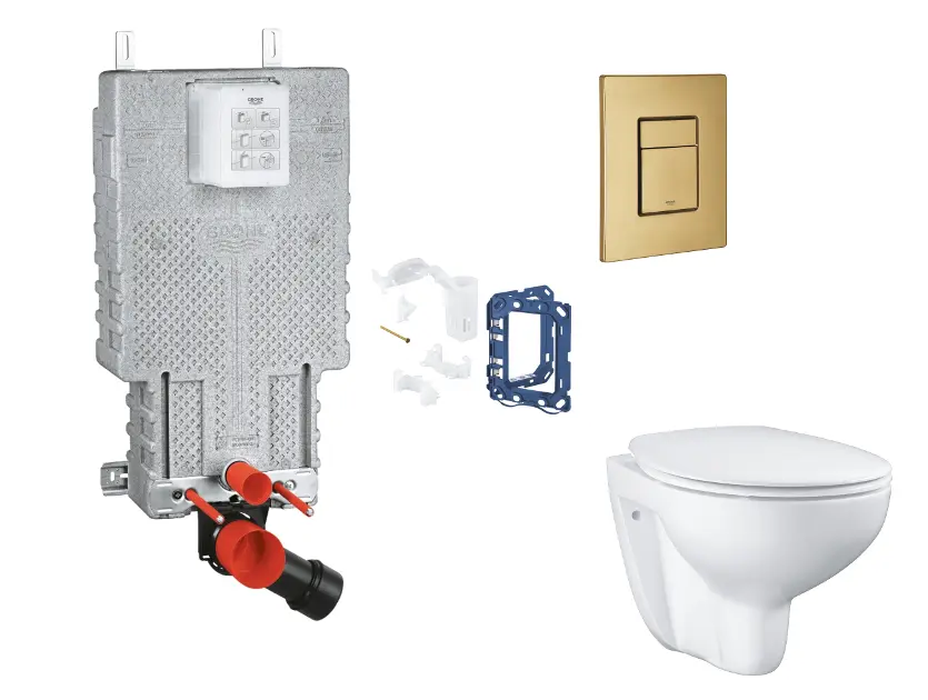 Grohe - Uniset - Fali WC szett - SANI15BB4121