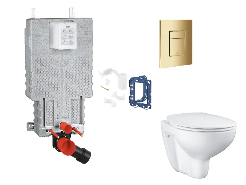Grohe - Uniset - Fali WC szett - SANI15BB4122