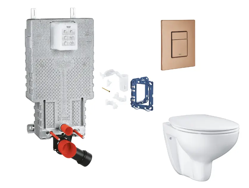 Grohe - Uniset - Fali WC szett - SANI15BB4123