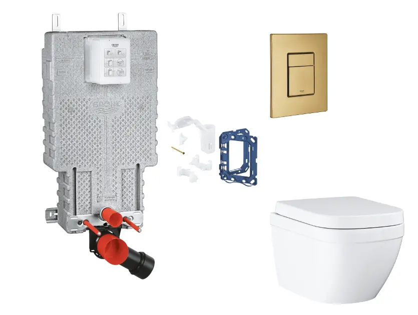 Grohe - Uniset - Fali WC szett - SANI15BB4124