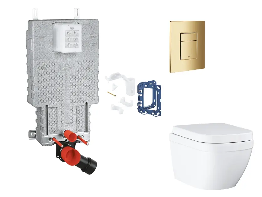 Grohe - Uniset - Fali WC szett - SANI15BB4125