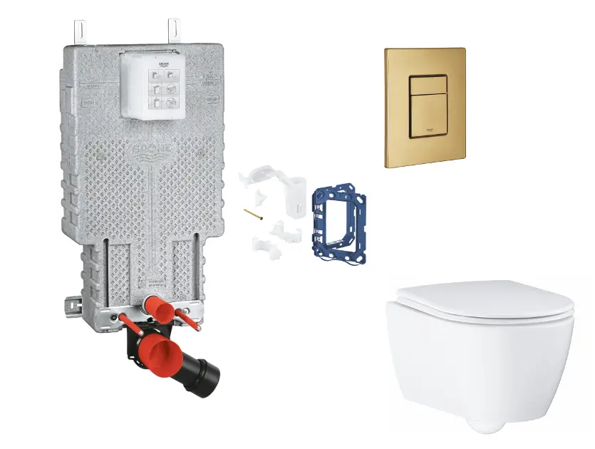 Grohe - Uniset - Fali WC szett - SANI15BB4130