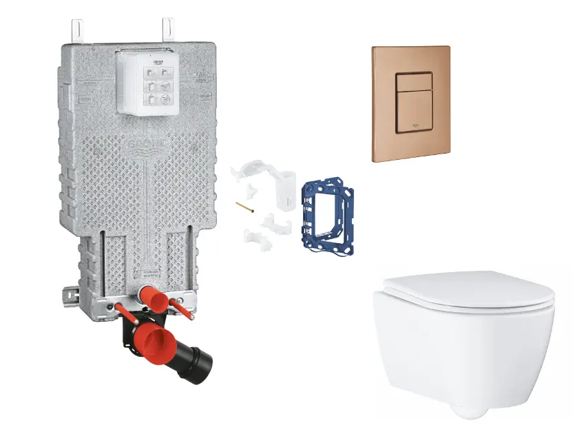 Grohe - Uniset - Fali WC szett - SANI15BB4132