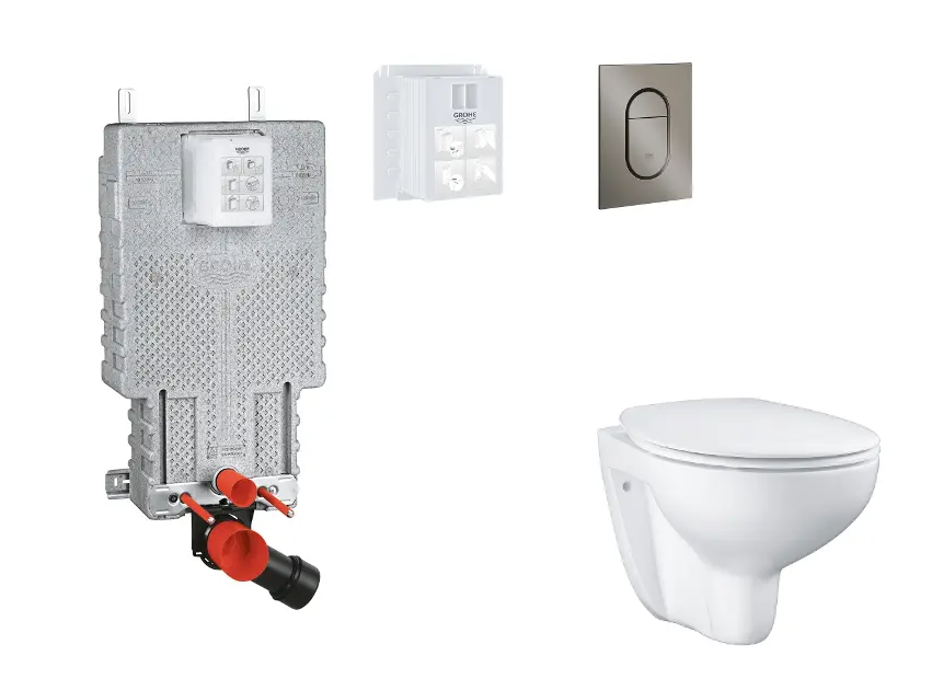 Grohe - Uniset - Fali WC szett - SANI15BB5103