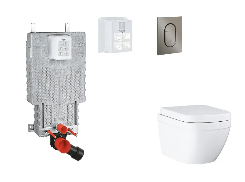 Grohe - Uniset - Fali WC szett - SANI15BB5106