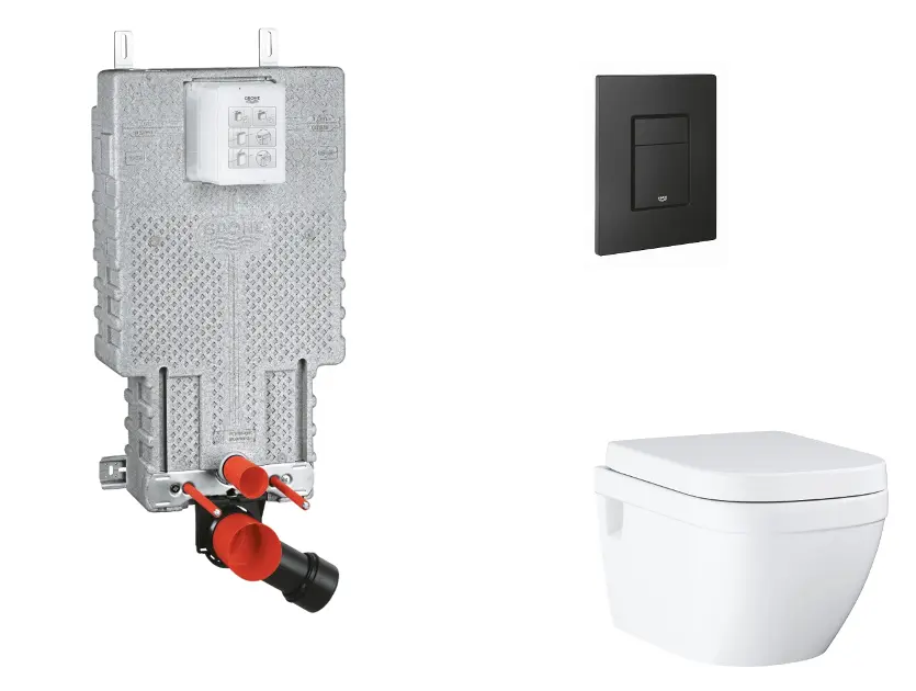 Grohe - Uniset - Fali WC szett - SANI15BB5107