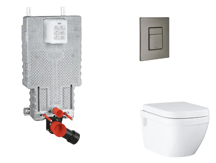 Grohe - Uniset - Fali WC szett - SANI15BB5108