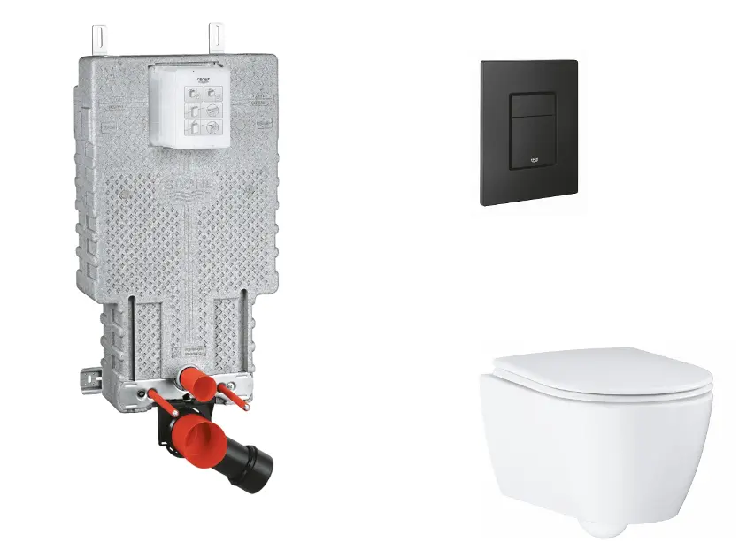 Grohe - Uniset - Fali WC szett - SANI15BB5110
