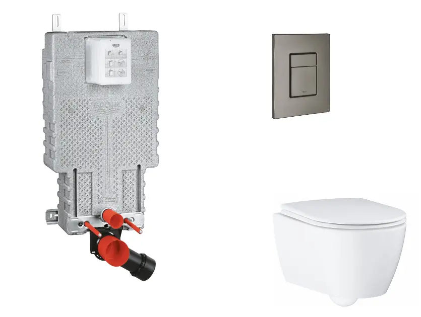 Grohe - Uniset - Fali WC szett - SANI15BB5111