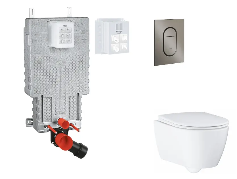 Grohe - Uniset - Fali WC szett - SANI15BB5112