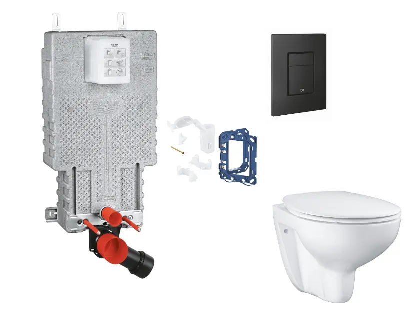 Grohe - Uniset - Fali WC szett - SANI15BB5113