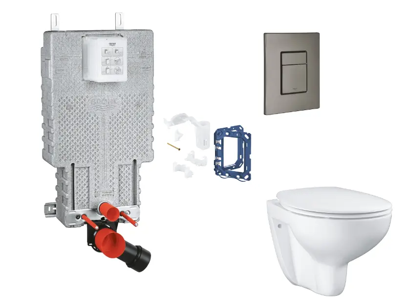 Grohe - Uniset - Fali WC szett - SANI15BB5114