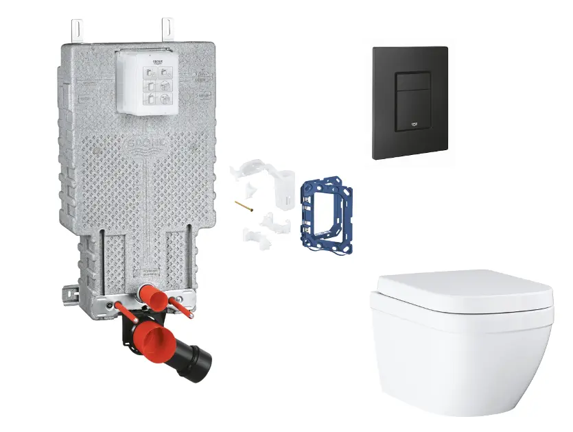 Grohe - Uniset - Fali WC szett - SANI15BB5115