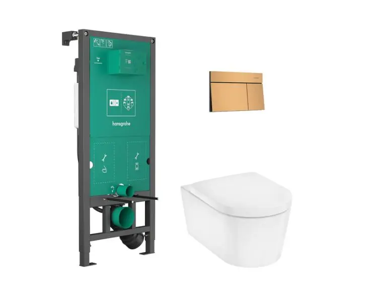 Hansgrohe - EluPura S - Fali WC szett - 60303140