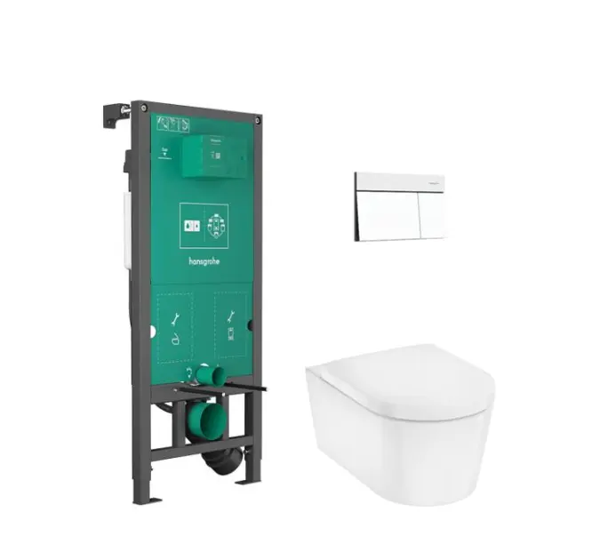 Hansgrohe - EluPura S - Fali WC szett - 60303700