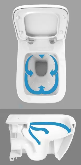 Ideal Standard - ProSys - Fali WC szett - ProSys80M SP103 – 9. kép
