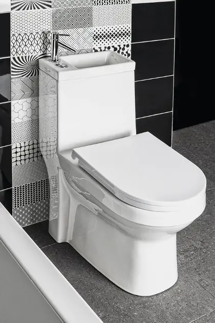 Aqualine - HYGIE - Kombi-WC - PB104W – 4. kép