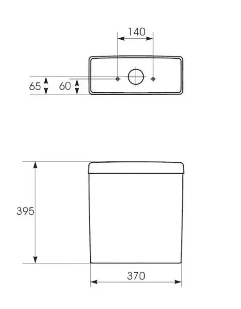 Cersanit - Crea - Kombi-WC - K673-005 – 2. kép